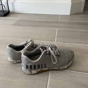 NOBULL GREY HEATHER TRAINER SNEAKERS (WOMEN'S)